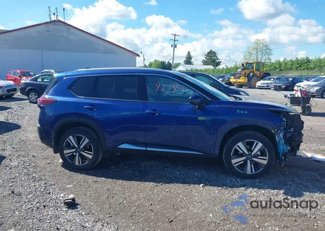 2023 Nissan Rogue Platinum Intelligent Awd from USA, damaged, VIN JN8BT3DD8PW302033